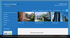 Desktop Screenshot of conserjesenmadrid.com